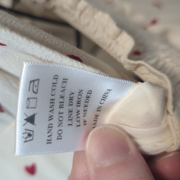 Cream midi sundress with red ♥️ - Picture 8 of 8